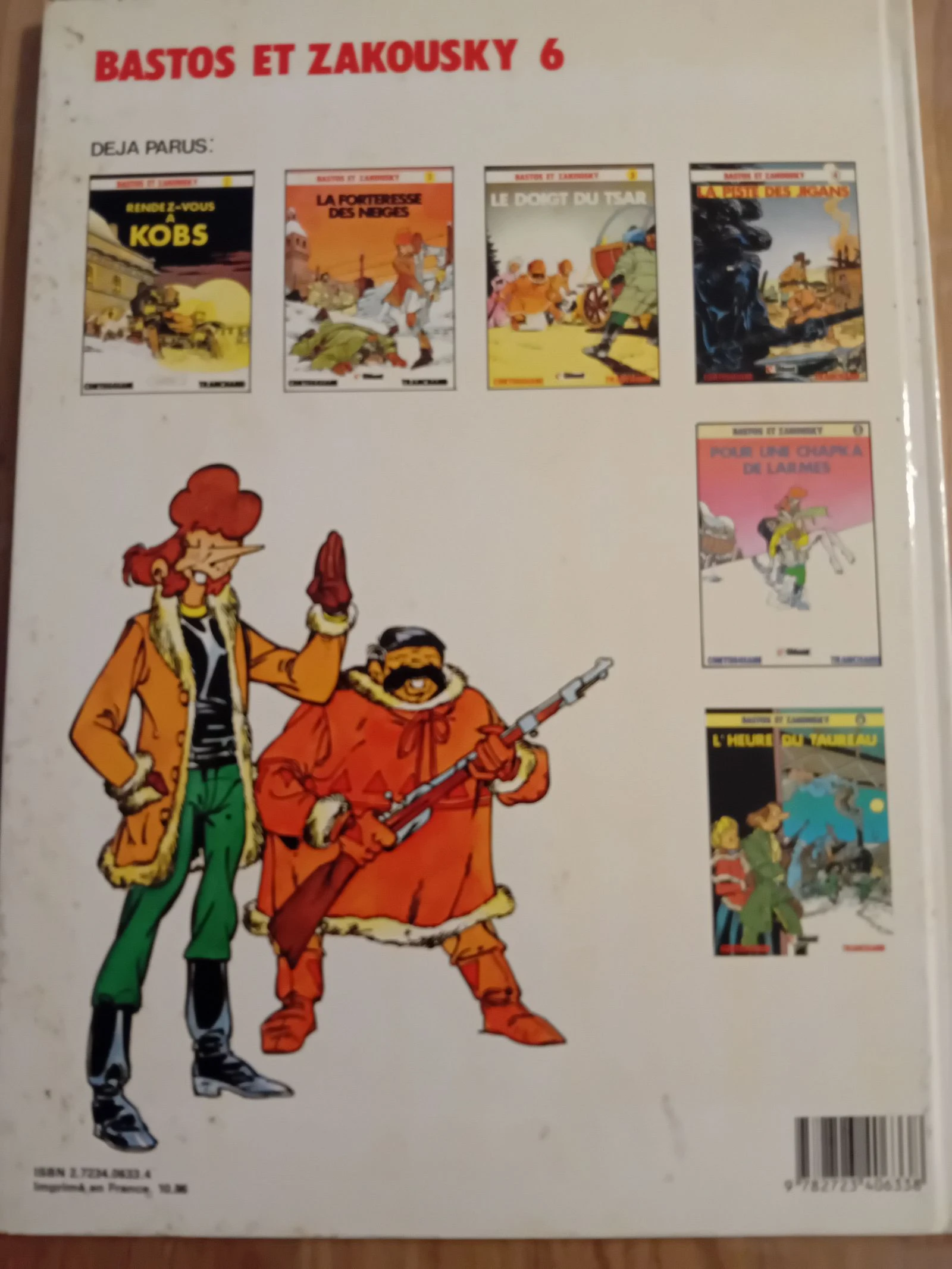 Bd Bastos e zakouskis "l heure du taureau "1986 – photo 2